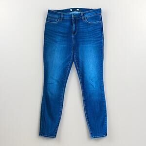 Kut From The Kloth Donna High Rise Ankle Skinny Jeans Women’s Size 8 Dark Wash